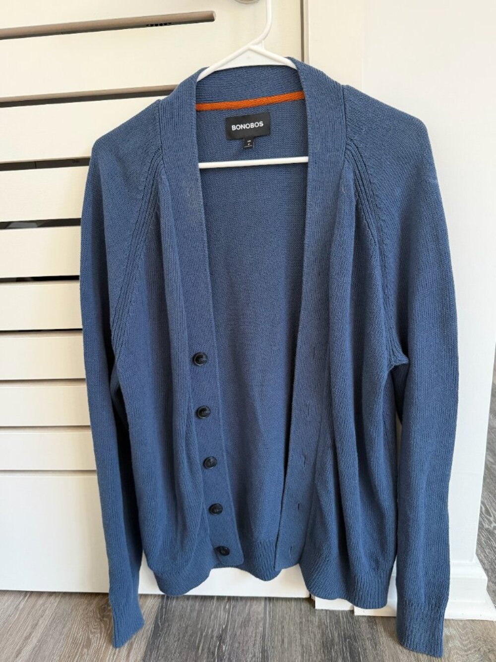 Bonobos Blue Cardigan